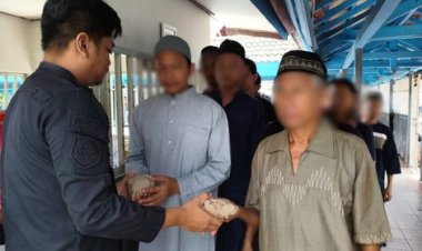 Tingkatkan Keimanan dan Kepedulian Rutan Balikpapan Gelar Shalat Jumat dan Jumat Berkah